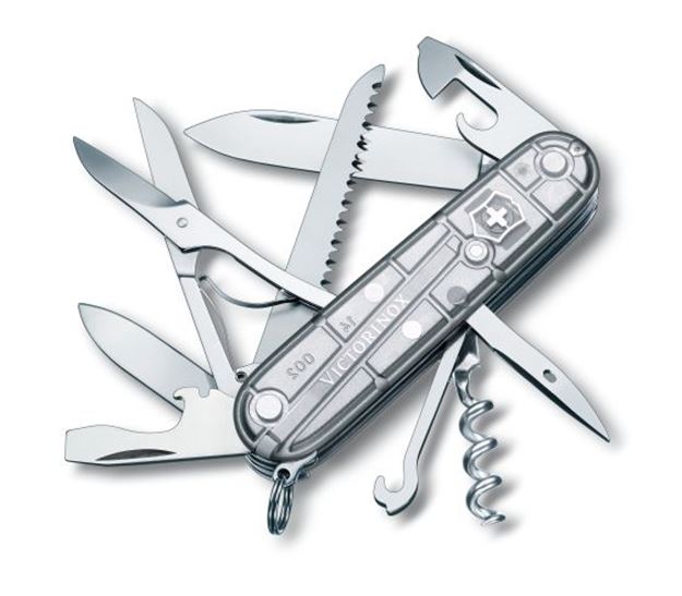 Picture of VICTORINOX - HUNTSMEN SILVER TECH KNIFE